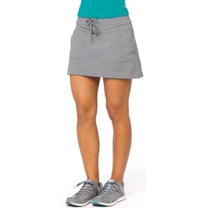 Prana Grey Bliss Skort Skirt